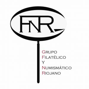 Grupo Filatélico y Numismático Riojano. Anagrama.jpg