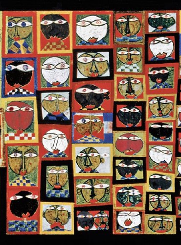 Selección original de Hundertwasser, a partir de la obra “134”