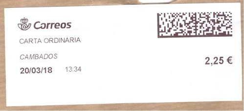 Etiqueta térmica digital. Nueva. Cambados. Carta ordinaria. 2018-03-20. 13.34. 4,1x10. 2,25 euros.jpeg