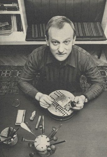 Josef Herčík en su estudio
