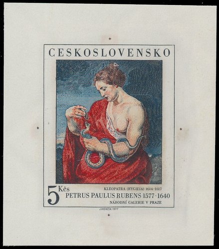Prueba de impresión de este maravilloso sello de Josef Herčík