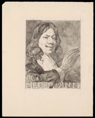 Diseño prácticamente final de Hartz para el sello de Steen, año 1939, 22.6 x 21 cm