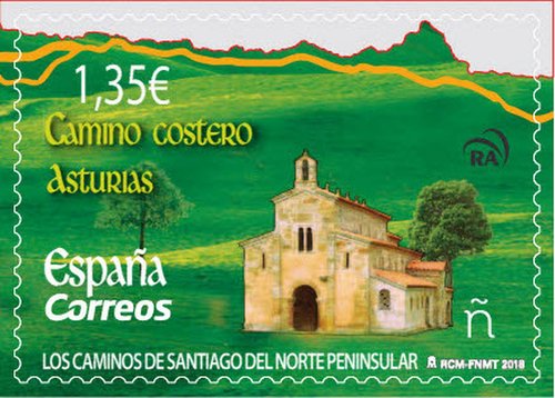 2018-04-03. Los Caminos de Santiago del Norte Peninsular. Interior. Asturias. Boceto. Baja.jpg