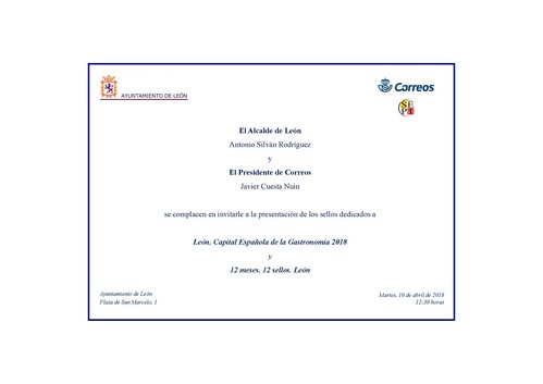 2018-04-02. 12 meses, 12 sellos. León. Presentación. 2018-04-10. 2.jpg