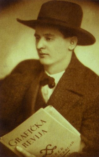 El croata Vladimir Kirin (Zagreb, 1894-1963), artista y también diseñador gráfico