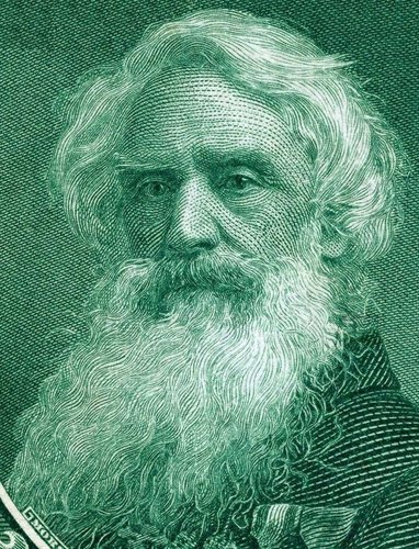 Ampliación de uno de los más famosos y alabados retratos de billetes noreamericanos