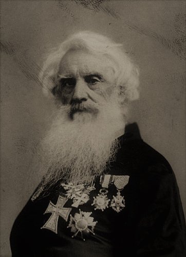 Retrato de Samuel Morse utilizado por Charles Schlecht en su grabado