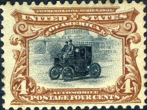 Estados Unidos, 1901, Exposición Panamericana, Automóvil de la época