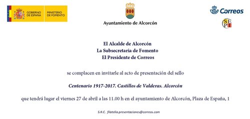 2018-04-10. Centenario de los Castillos de Valderas. Alcorcón (Madrid). Presentación. 2018-04-27.jpg