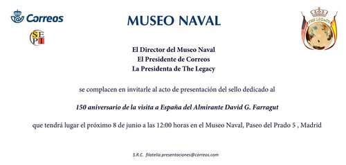 2018-06-08. Efemérides. 150 aniversario de la visita a España del Almirante David G. Farragut. Presentación. 2018-06-08. Baja.jpg
