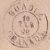 Fechador 1857 tipo 2 Guadix<br />1866/1873