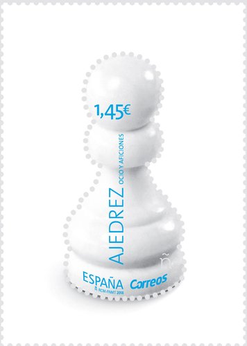 2018-06-29. Ocio y Aficiones. Ajedrez. Peón blanco. Boceto. Baja.jpg
