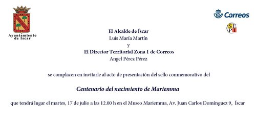 2018-06-18. Personajes. Centenario del nacimiento Mariemma. Presentación. 2018-07-17.jpg