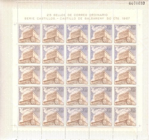 Edifil 1809. Pliego 0070633. Dentado superior e inferior. Baja.jpg