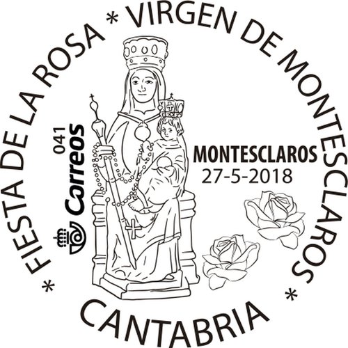 Montesclaros. 2018-05-27. Número 041. Fiesta de la Rosa. Montesclaros. Montesclaros. Boceto. 2017-05-14. Baja.jpg