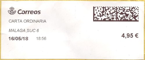 Etiqueta térmica digital. Nueva. Malaga Suc 6. Carta ordinaria. 2018-05-16. 18.56. 4,1x10. 4,95 euros. Baja.jpeg