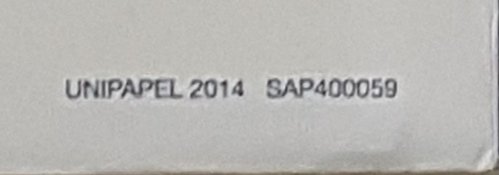 SAP 400059. S.189. 2014. Unipapel. Reverso. Detalle 3.jpg