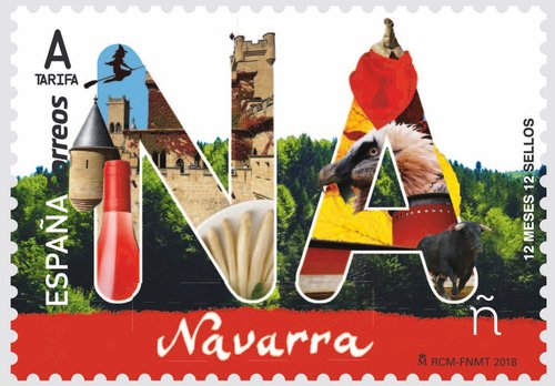 2018-09-03. 12 meses, 12 sellos. Navarra. Boceto. Baja.jpg