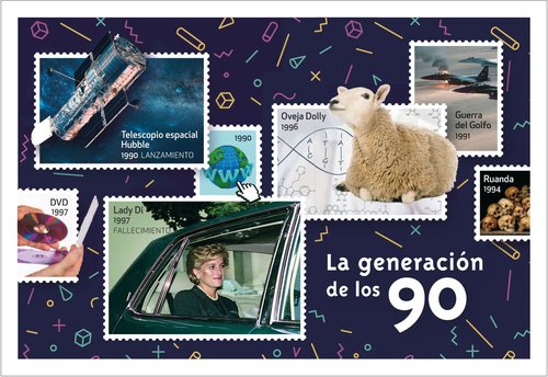 2018-09-10. La Generación de los 90. Tarjeta prefranqueada. Reverso. Boceto. Baja.jpg