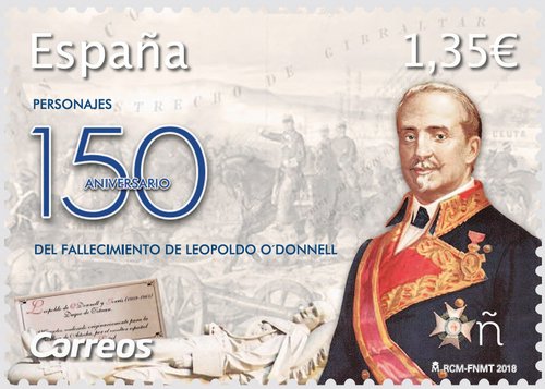2018-09-21. 150 Aniversario del fallecimiento de Leopoldo O Donnell. Boceto. Baja.jpg