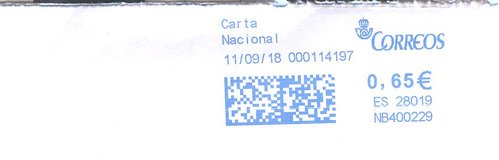 Franqueo digital. Azul. NB400229. 28019. 2018-09-11 Carta Nacional.jpeg