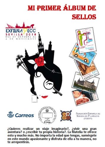 Sevilla. 2018-10-31 al 04-11. Exfilna 2018. ECC2018. Mi primer álbum de sellos. 2.jpg