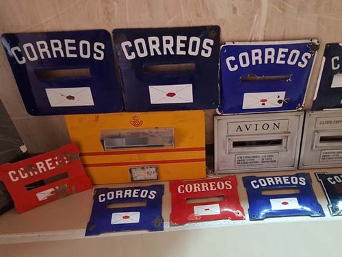 Sevilla. 2018-10-31 al 04-11. Exfilna 2018. ECC2018. Fundación Cajasol. Otros coleccionismos. Saquitos de salarios, bocas de buzón y mojasellos 2.jpg