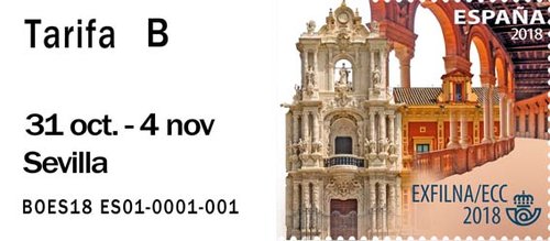 Sevilla. 2018-10-31 al 04-11. Exfilna 2018. Emisiones postales. 10.jpg