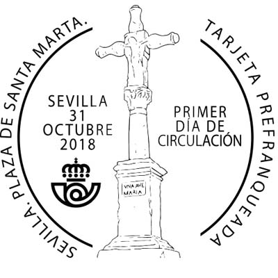 Sevilla. 2018-10-31 al 04-11. Exfilna 2018. Emisiones postales. 18.jpg