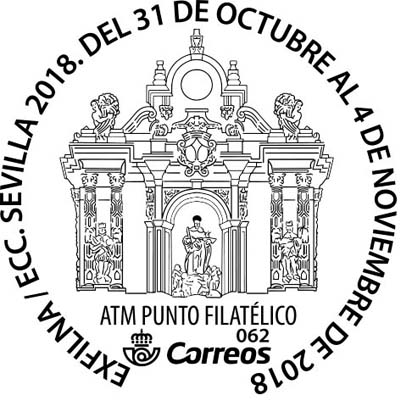Sevilla. 2018-10-31 al 04-11. Exfilna 2018. Emisiones postales. 20.jpg