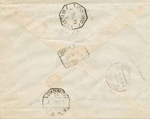 Estaciones. Valencia. Norte Sucursal nº 7. 1937-01-14. Carta. Reverso.jpg