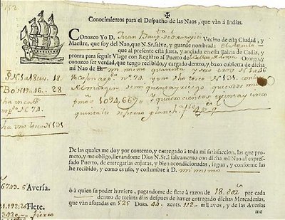 1768-01-28 Registro embarque CADIZ al Puerto de CALLAO DE LIMA.jpg