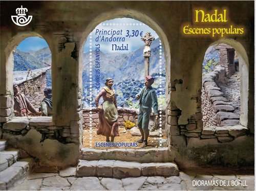 Andorra. 2018-11-08. Nadal. Escenes populars. Boceto. Conjunto. Baja.jpg