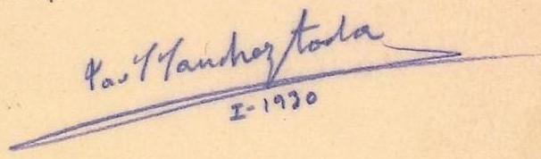 z 1930. PROYECTO A PLUMILLA en cartulina con 3 val. adheridos, uno no adoptado. Firmado Sánchez Toda enero 1930. firma.jpg