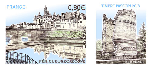 Francia, 2018, Périgueux Dordogne. Uno de los diseños alternativos de Catelin