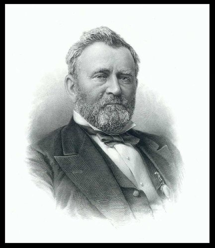 Retrato del Presidente Ulysses S. Grant, obra de George F. C. Smillie, sobre 1916