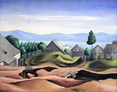 “Krucemburk”, obra de Jan Zrzavý