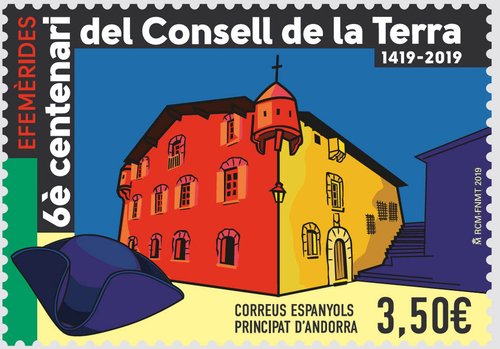Andorra. 2019-02-11. Efemèrides. 6è centenari del Consell de la Terra. Boceto. Baja.jpg