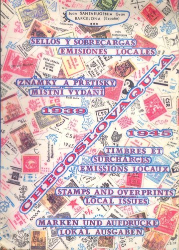 Checoeslovaquia. Sellos y sobrecargas. Emisiones locales. 1939-1945. IV Edición. Enero-febrero 1988. Juan Santaeugenia Grau. Baja.jpeg