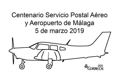 Málaga. 2019-03-23 y 24. Convención Nacional de Filatelia. Matasellos. Boceto. Baja.jpg