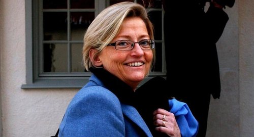Anna Lindh fotografiada por Jan Collsiöö