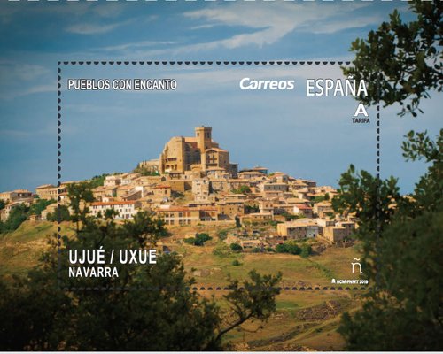 2019-03-11. Pueblos con Encanto. Ujué-Uxue. Boceto. Baja.jpg