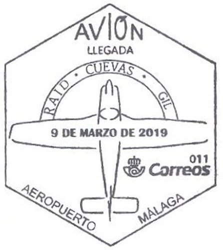 Málaga. 2019-03-23 y 24. Convención Nacional de Filatelia. Matasellos hexagonal. Real.jpeg