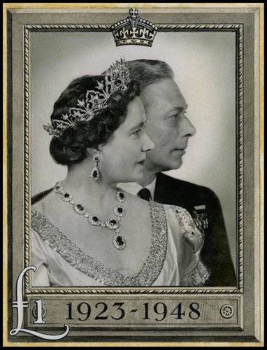 Diseño de Joan Hassall finalmente adoptado para el sello de 1£