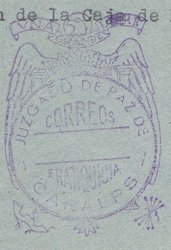 CARALPS (Gerona)  .... carta 16 Octubre 1959