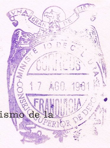 MADRID 1981, Ministerio de Cultura