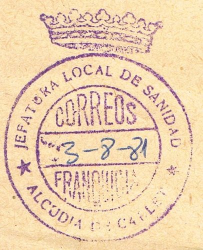 ALCUDIA de CARLET (Valencia) 1981