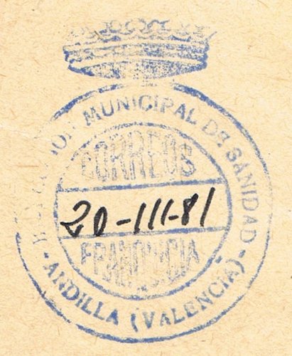 ANDILLA (Valencia) 1981