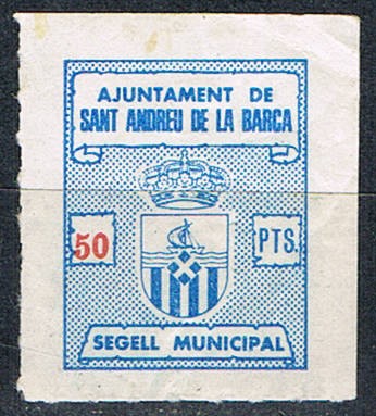 SAN ANDRES de la BARCA 50 cts