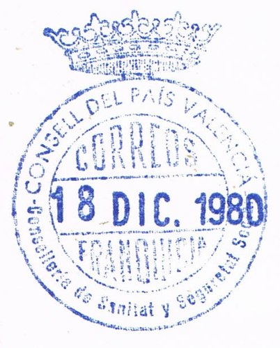VALENCIA 1980  Consell Pais Valencoá